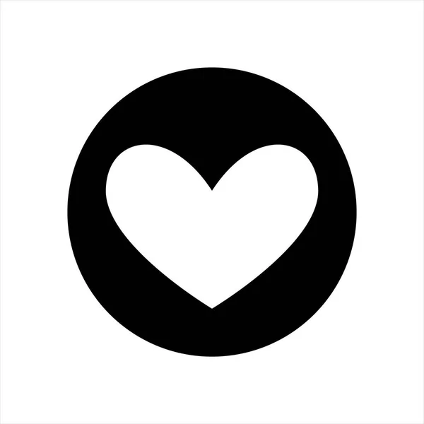 Heart icon raster — Stock Photo, Image