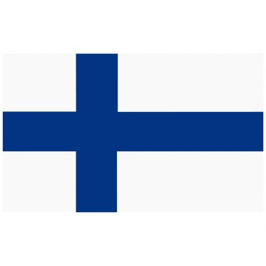 Finlandiya bayrağı raster 