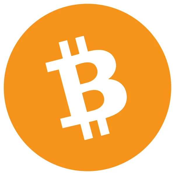 Bitcoin efectivo cripto moneda — Archivo Imágenes Vectoriales