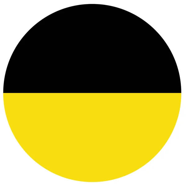 Baden vlag vector — Stockvector