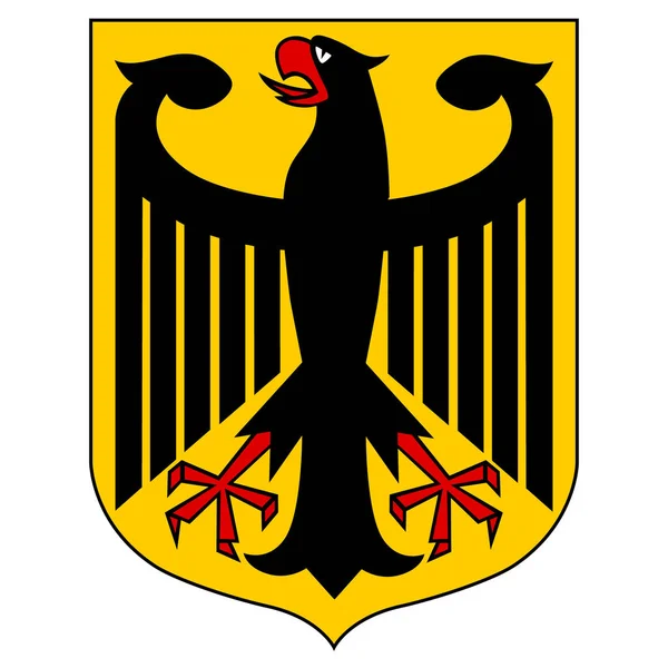 Deutscher Adlervektor — Stockvektor