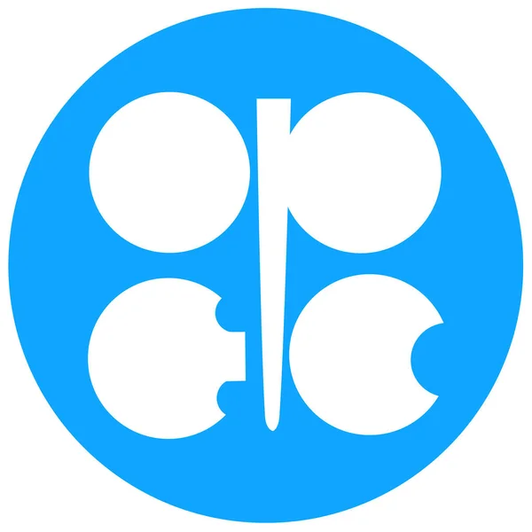 石油輸出国機構組織の旗 — ストックベクタ