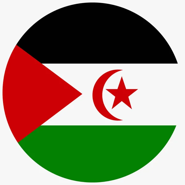 Sahrawi vlag vector — Stockvector