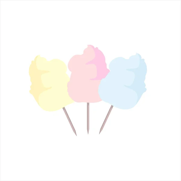 Sweet cotton candy — Stock Photo, Image