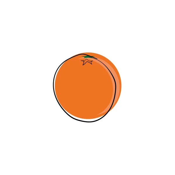 Oranžové plody raster — Stock fotografie