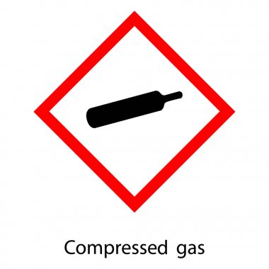 Sıkıştırılmış gaz sembolü