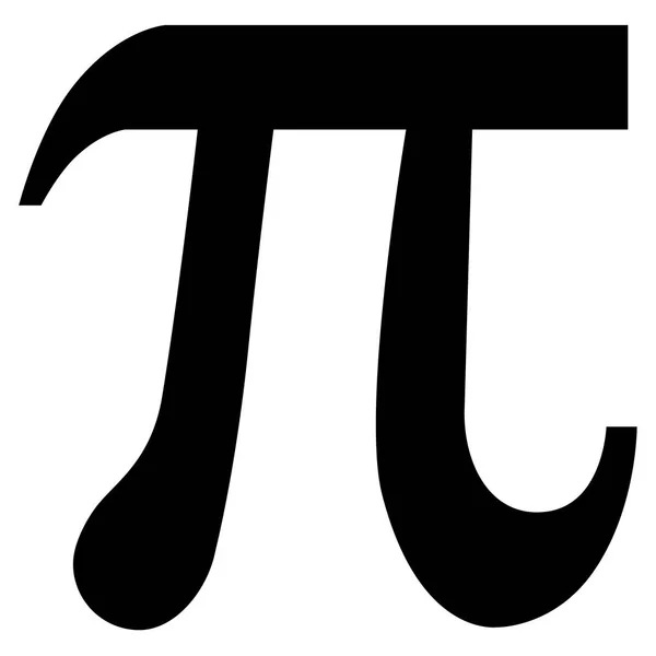 Pi symbol raster — Zdjęcie stockowe