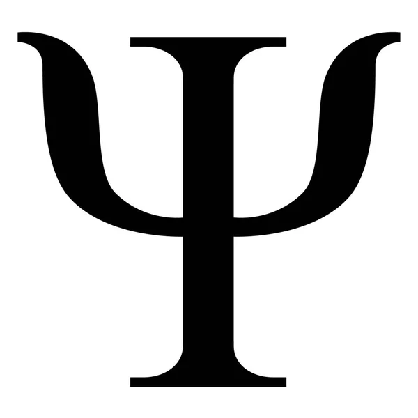 Psi のギリシャ文字 — ストック写真
