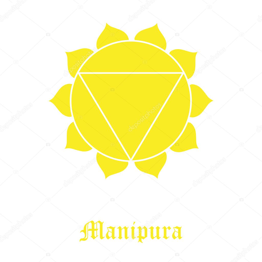 Manipura chakra raster
