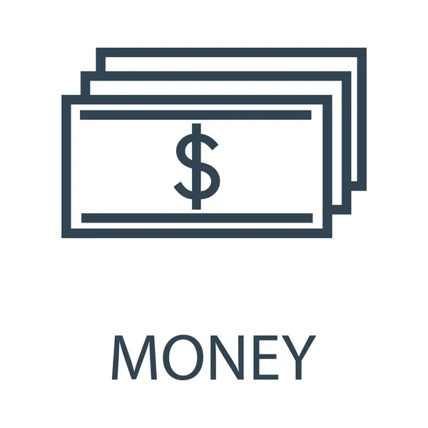 Geld pictogram raster — Stockfoto