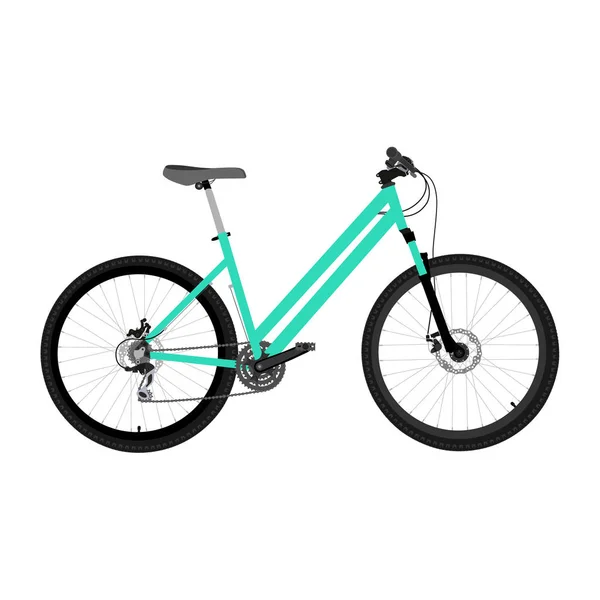 Fahrradraster-Symbol — Stockfoto