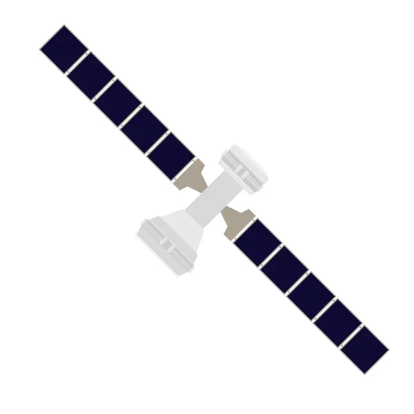Satelliet pictogram raster — Stockfoto