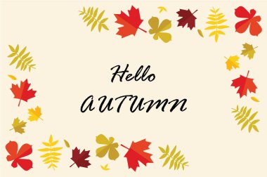 Sonbahar tasarım raster