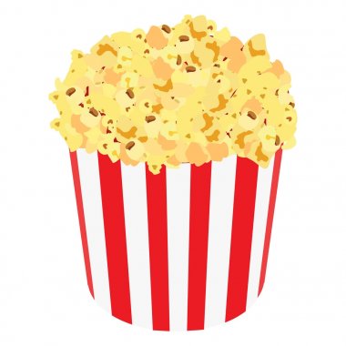 İzometrik patlamış mısır raster