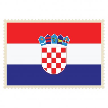 Hırvatistan bayrağı raster