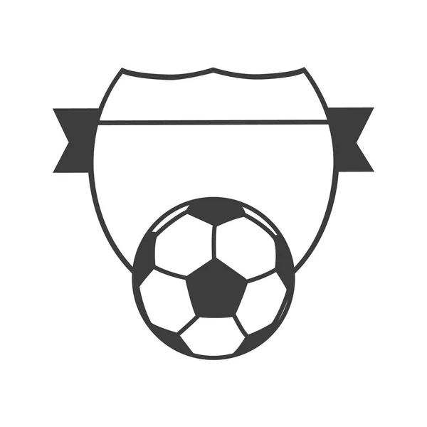 Ποδόσφαιρο Ποδόσφαιρο raster — Φωτογραφία Αρχείου