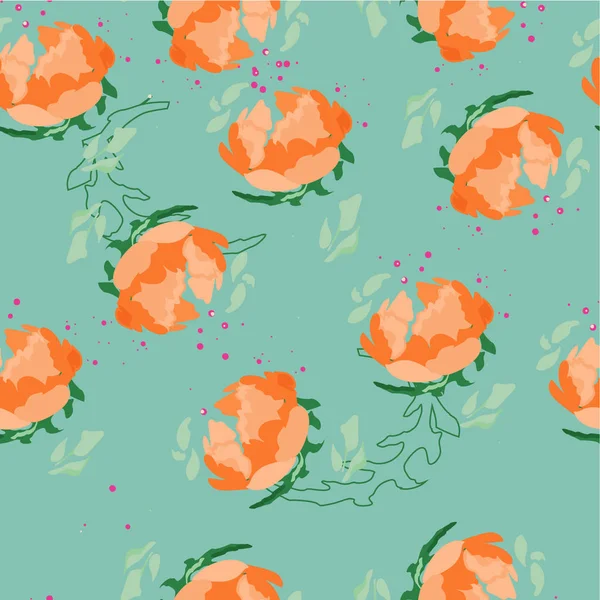 Peony pattern beauty