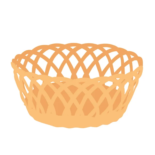 Wicker basket raster — Stock Photo, Image