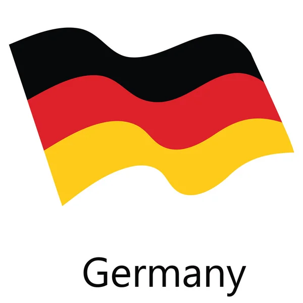 Germany flag raster — Stock Photo, Image