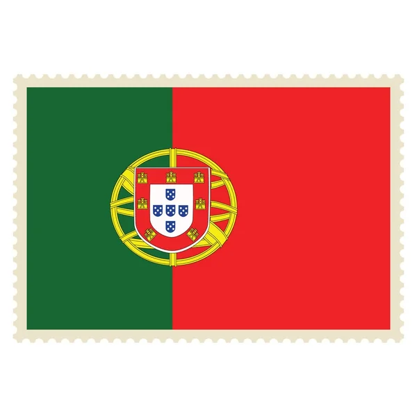 Bandeira de portugal raster — Fotografia de Stock