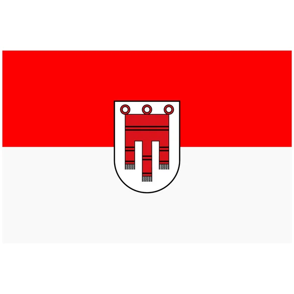 Vorarlberg flag raster — Zdjęcie stockowe