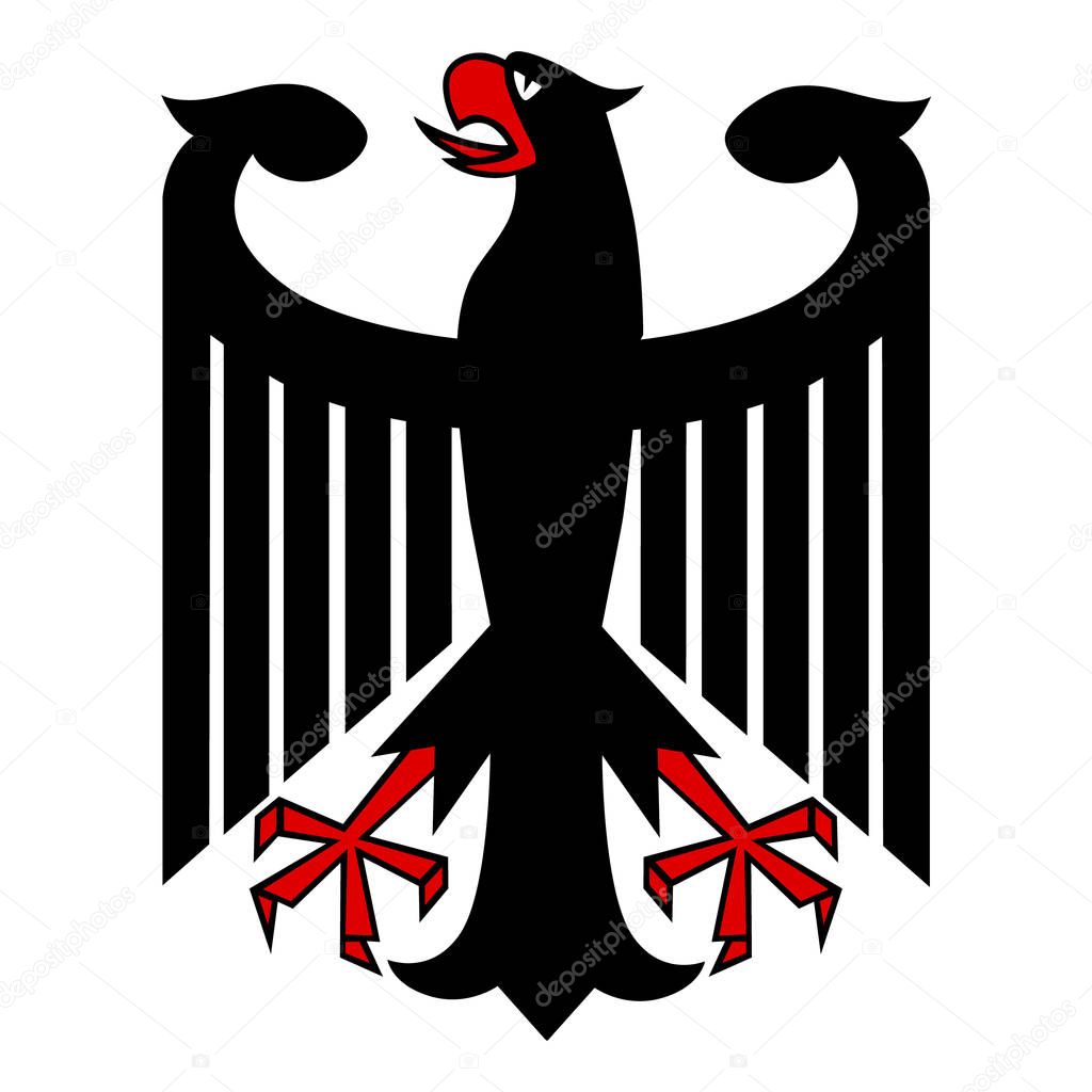 German eagle raster