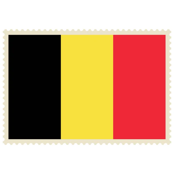 Belgien flagga vektor — Stock vektor