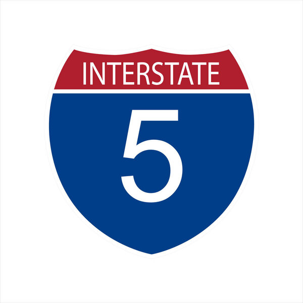 Interstate highway road