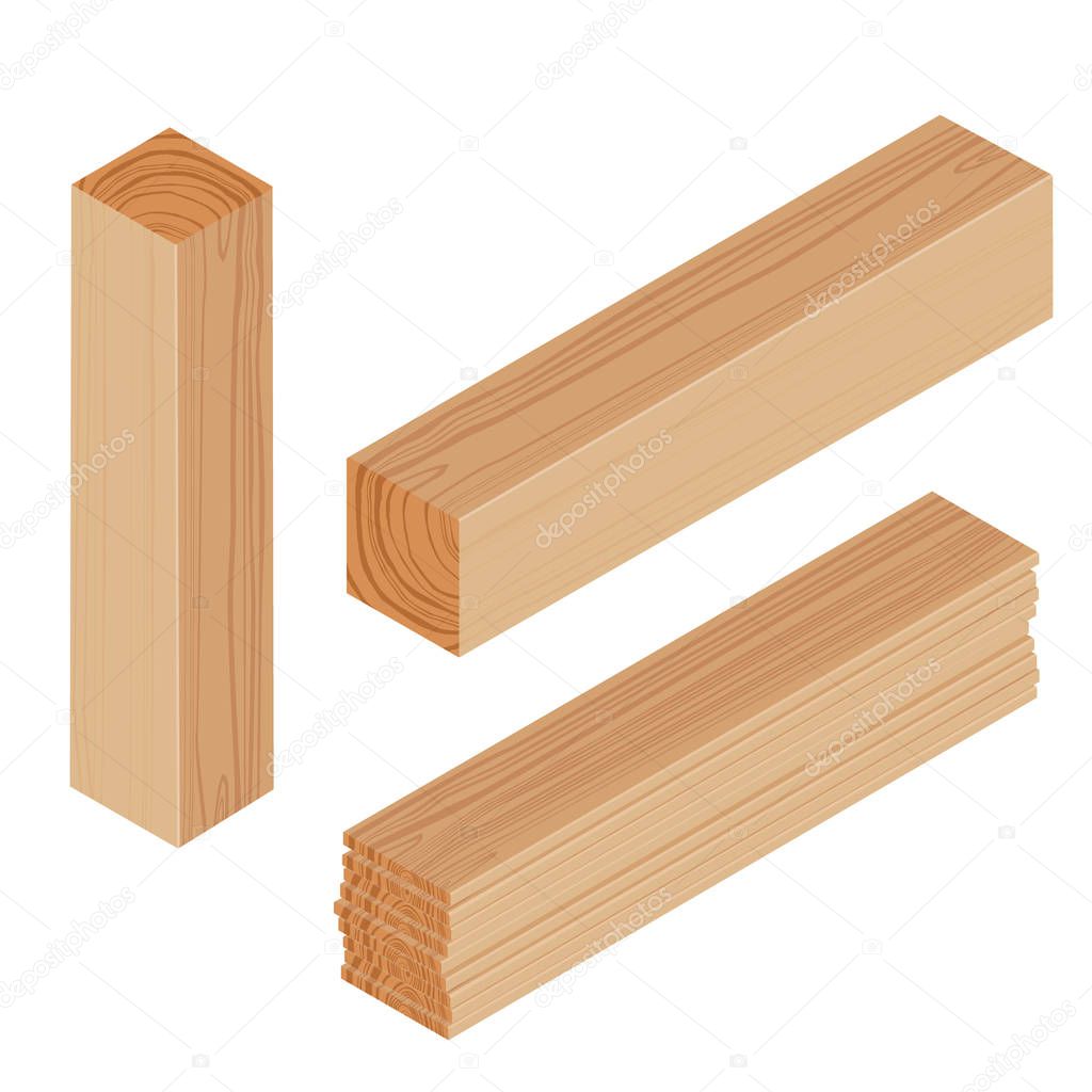 Lumber beam plank