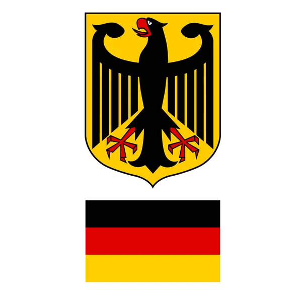 Duitse adelaar raster — Stockfoto