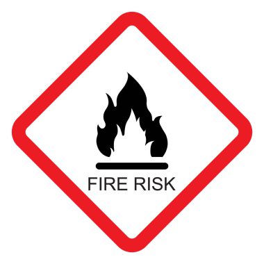 Yangın risk işareti