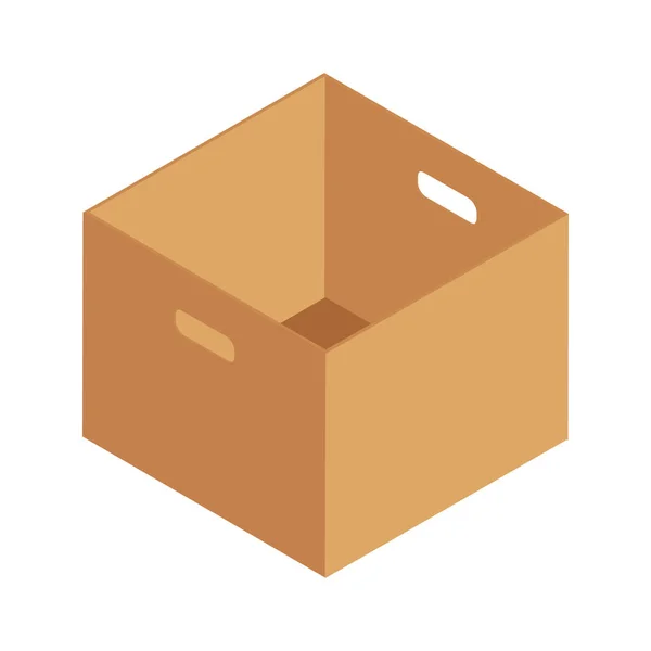 Open-Box-Symbol — Stockfoto