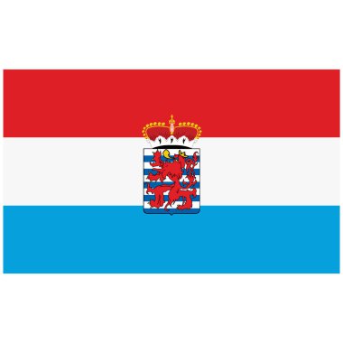 Luxembourg province flag clipart