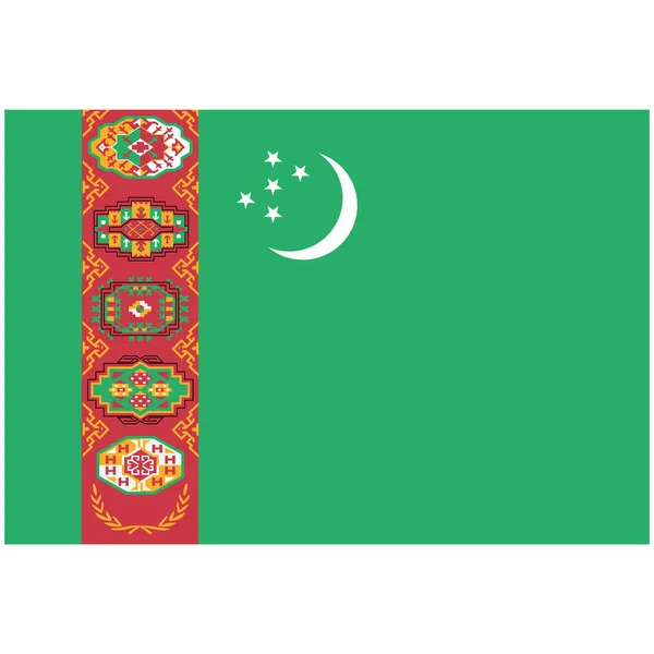 Uzbekistan flag vector — Stock Vector