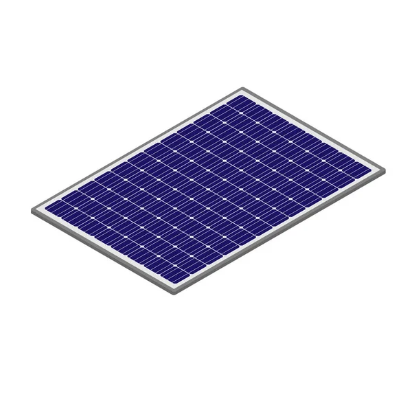 Solární panel, alternativní zdroj elektrické energie, koncepce udržitelných zdrojů. — Stock fotografie
