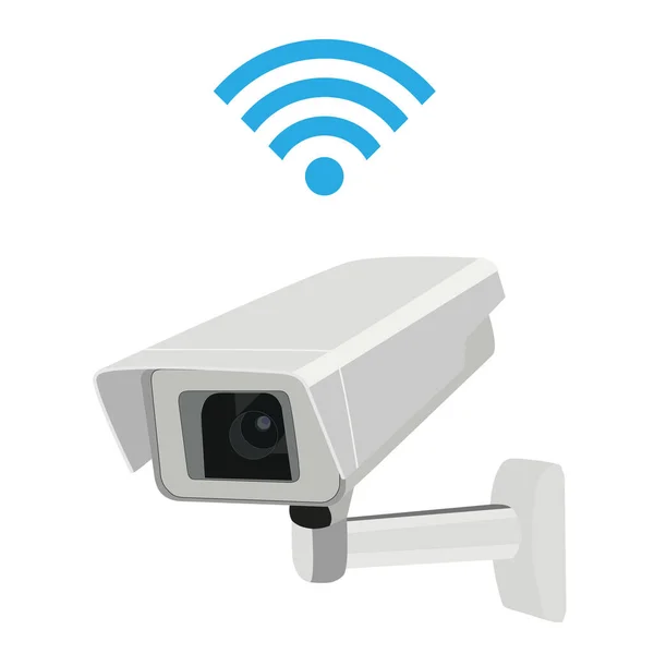 Cctv Güvenlik Kamerası Sembolü — Stok fotoğraf