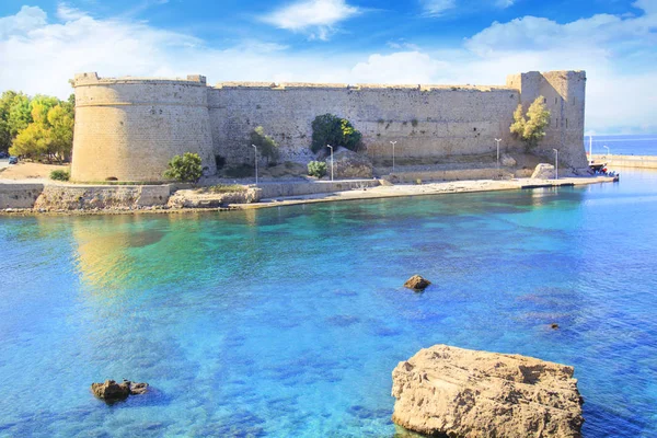 Schöne Aussicht Auf Kyrenia Castle Kyrenia Girne Nordzypern — Stockfoto