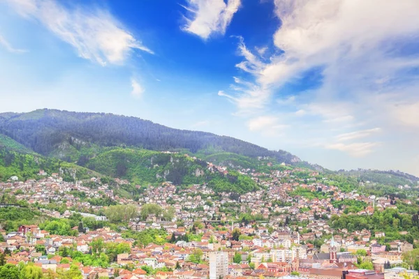 Beautiful View City Sarajevo Bosnia Herzegovina — Stock Photo, Image