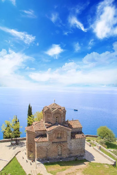 Church John Kanevo Ohrid Macedonia — Stock Photo, Image