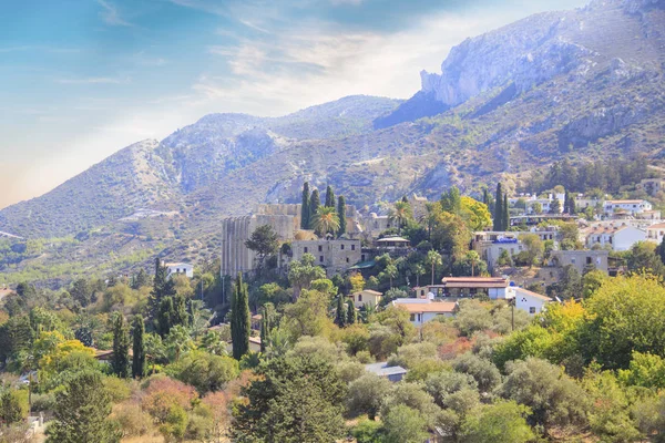 Hermosa Vista Construcción Abadía Bellapais Kyrenia Girne República Del Norte — Foto de Stock