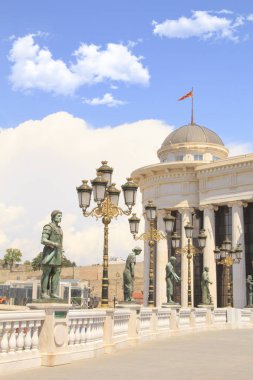 Arkeoloji Müzesi Üsküp, Makedonya yakınındaki heykel topluluğu