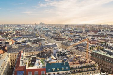 Aziz Stephan Katedrali Viyana, Avusturya, gözlem güverteden kenti