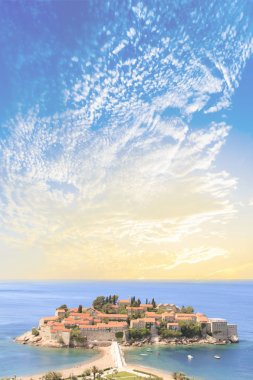 Dubrovnik, Hırvatistan'ın antik kentin güzel manzara