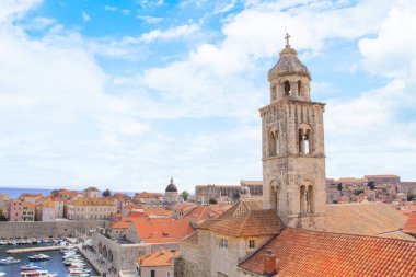 Dubrovnik, Hırvatistan'ın antik kentin güzel manzara