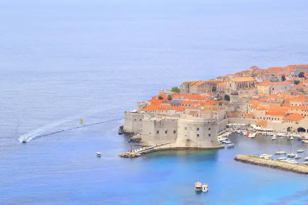 Piękny Widok Starożytne Miasto Dubrovnik Chorwacja — Zdjęcie stockowe