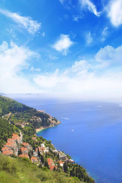 Dubrovnik, Hırvatistan'ın antik kentin güzel manzara