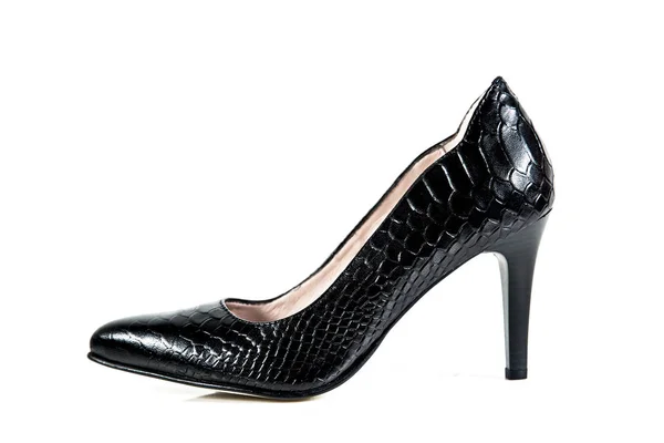 Scarpe nere da donna — Foto Stock