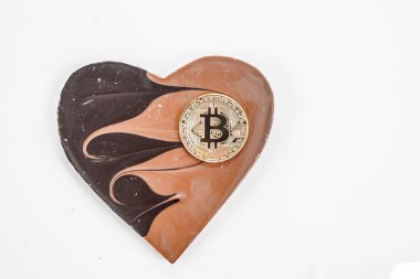Ben çikolata kalp Bitcoin