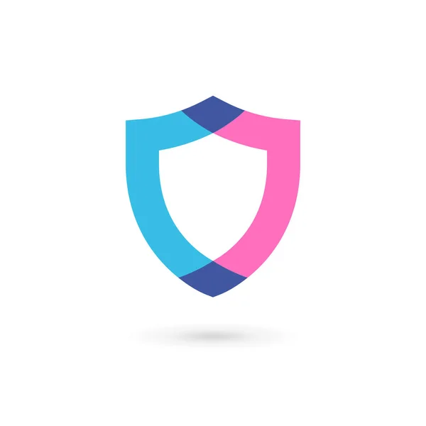 Shield logo pictogram ontwerp template elementen — Stockvector