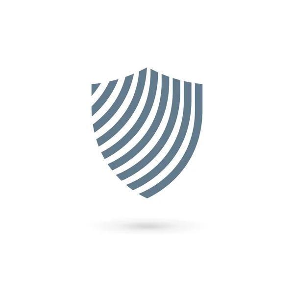Sköld logotyp ikon designmall element — Stock vektor